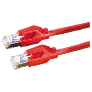 LEONI KERPEN KERPEN E5-70 PatchCord S/FTP (PiMF) Kat.6 LSOH czerwony 3.0m