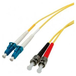 Rotronic Patchcord światłowodowy LWL duplex E9/125um LC/ST 1.0m
