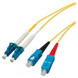 Rotronic Patchcord światłowodowy LWL duplex E9/125um LC/SC 10.0m