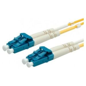 Value VALUE Patchcord światłowodowy 9/125um LC-LC 10m żółty