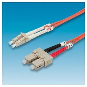 Value Value Patchcord światłowodowy 62.5/125 LC-SC pomarańcz 5m