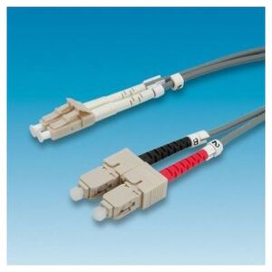 Value Value Patchcord światłowodowy 50/125 LC-SC szary 1m