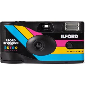 Aparat cyfrowy Ilford Rapid Retro czarny