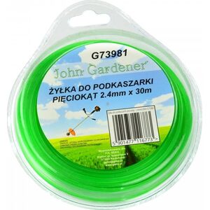 Geko ŻYŁKA DO PODKASZARKI PIĘCIOKĄT 2,4MMX30M (10/80) G73981 GEKO