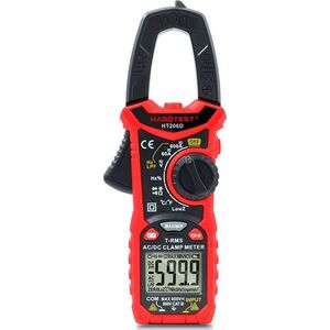 Habotest Cyfrowy miernik cęgowy Habotest HT206D True RMS, NCV, LPF