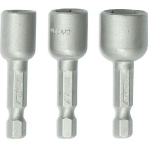 Dedra ZESTAW NASADEK MAGNETYCZNYCH 3SZT: 8,10,13X48MM 1/4"" 18A09S1 DEDRA