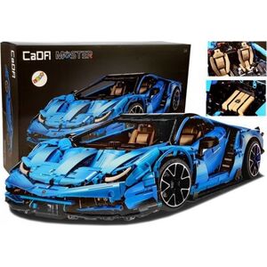 Klocki Konstrukcyjne Auto Cada 770-4 Master Samochód Wyścigowy 3842 Elementy