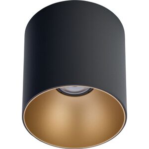 Lampa sufitowa Nowodvorski Do jadalni oprawa natynkowa nowoczesna Nowodvorski POINT TONE BLACK/GOLD 8224