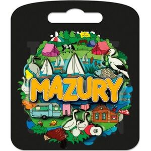 Pan Dragon Magnes I love Poland Mazury ILP-MAG-C-MAZ-07