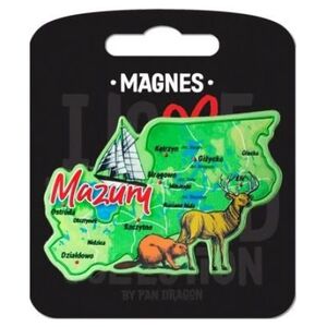 Pan Dragon Magnes I love Poland Mazury ILP-MAG-A-MAZ-10