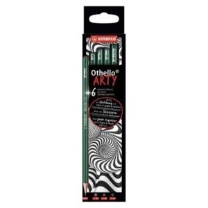 Stabilo Ołówek Othello Arty mix miękki 6szt STABILO