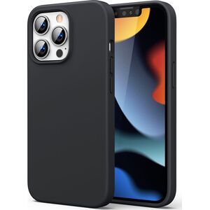 Ugreen Ugreen Protective Silicone Case gumowe elastyczne silikonowe etui pokrowiec iPhone 13 Pro Max czarny