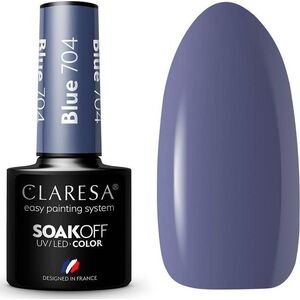 Claresa Claresa Soak Off UV/LED Blue lakier hybrydowy 704 5g