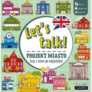 Edgard Let's talk! Projekt miasto. Gra do nauki j. ang.