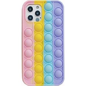 Etui Anti-Stress iPhone 11 Pro Max róż/żółty/niebieski/fioletowy