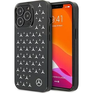 Mercedes Mercedes MEHCP13LESPBK iPhone 13 Pro / 13 6,1" czarny/black hardcase Silver Stars Pattern