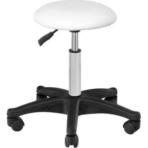 Activeshop Taboret kosmetyczny AM-312 biały universal