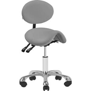 Activeshop Taboret kosmetyczny 1025 Giovanni szary universal