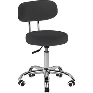 Activeshop Taboret kosmetyczny do pedicure A-007 czarny universal
