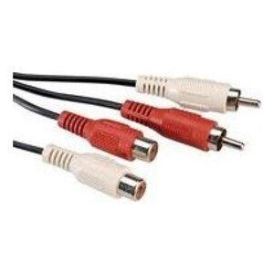 Kabel Value RCA (Cinch) x2 - RCA (Cinch) x2 5m czarny