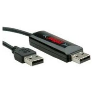 Kabel USB Roline USB-A - USB-A 1.2 m Czarny (11.02.9189)