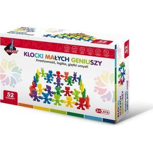 Askato Klocki Małych Geniuszy - liczmany 52 elementów