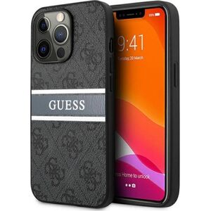 Guess Etui Guess GUHCP13X4GDGR Apple iPhone 13 Pro Max szary/grey hardcase 4G Stripe