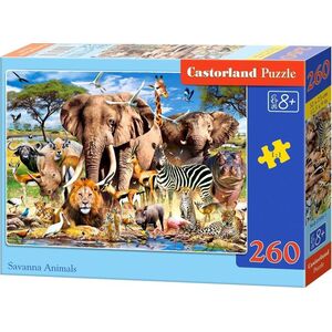 Castorland Puzzle 260 Savanna Animals CASTOR
