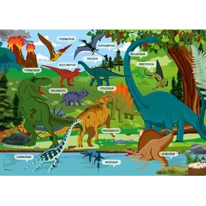 HENRY Podkładka na biurko - Dinozaury