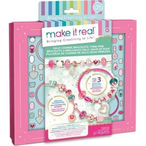 Make it real Zestaw do tworzenia bransoletek Halo Charms Pink