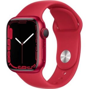 Smartwatch Apple Watch 7 GPS 45mm Czerwony  (MKN93WB/A)