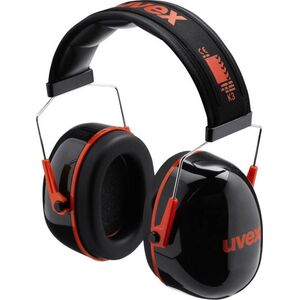 Uvex uvex capsule ear prot. K3 black/red