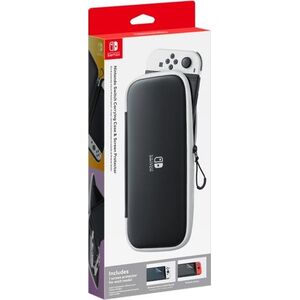 Nintendo Futerał na Nintendo Switch czarny + folia ochronna