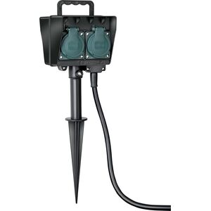 Brennenstuhl Brennenstuhl 4-way garden socket outlet with earth spike