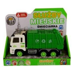 Pro Kids Pojazd Miejskie służby śmieciarka