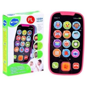 Ramiz Edukacyjny Interaktywny SmartPhone Różowy