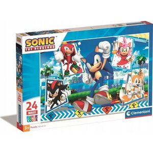 Clementoni Puzzle 24 elementy Maxi Sonic