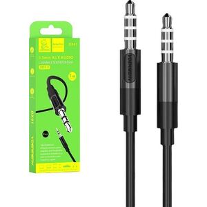 Καλώδιο . STEREO DENMEN JACK TO JACK 3,5 INCH CABLE ΜΑΥΡΟ 1M DX01 14172625 6973224874266
