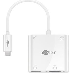 Stacja/replikator Goobay USB-C (52418 White)