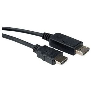 Kabel Roline DisplayPort - HDMI 3m czarny (11.04.5607)