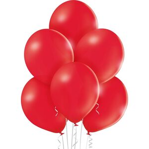 Belball Balony pastelowe Czerwone, B105, 30 cm, 100 szt.