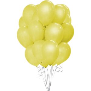 GoDan Balony pastelowe Żółte, B&C, 30 cm, 50 szt.