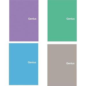 Astra-papier Kołozeszyt A6/80K kratka Genius mini 2 (4szt)