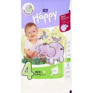 Bella Pieluchy Happy Maxi 4, 8-18 kg, 1 szt.