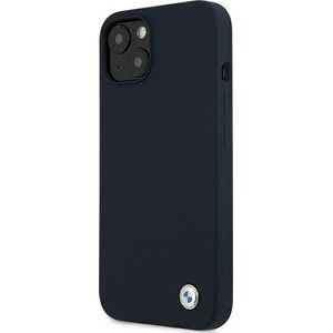 BMW Etui BMW BMHCP13SSILNA Apple iPhone 13 mini granatowy/navy hardcase Silicone Signature