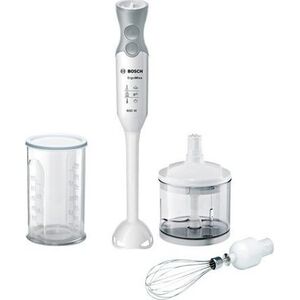 Blender Bosch Bosch Blender ErgoMixx MSM66050 Hand Blender, 600 W, Number of speeds 12, Turbo mode, Chopper, Ice crushing, White