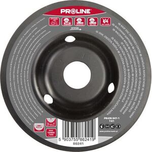 Profix TARCZA WYPUKŁA TARNIK GRUBE ZĘBY 125MM PROLINE