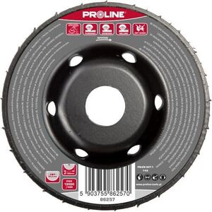 Profix TARCZA WYPUKŁ.TARNIK GRUBE ZĘBY FREZ CZOŁ.BOCZ.120MM PROLINE