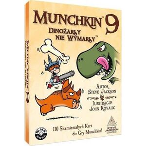 Black Monk Gra Munchkin 9 Dinożarły Nie Wymarły Dodatek