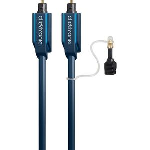 Kabel Clicktronic Toslink - Toslink 1m granatowy (70366)
